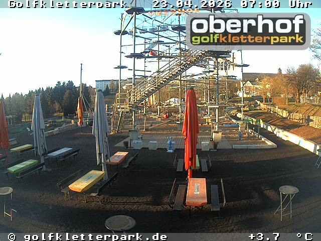 Archiv Foto Webcam Golfkletterpark Oberhof - AdventureGolf und Kletterpark
