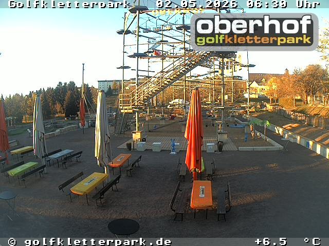 Archiv Foto Webcam Golfkletterpark Oberhof - AdventureGolf und Kletterpark