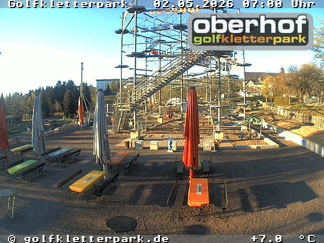 Archiv Foto Webcam Golfkletterpark Oberhof - AdventureGolf und Kletterpark