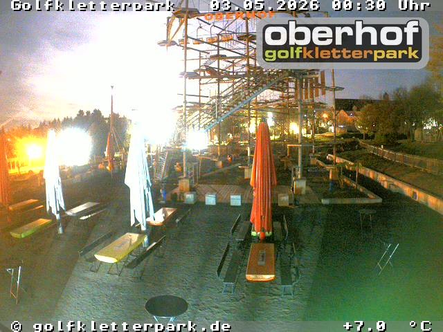 Archiv Foto Webcam Golfkletterpark Oberhof - AdventureGolf und Kletterpark