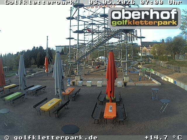 Archiv Foto Webcam Golfkletterpark Oberhof - AdventureGolf und Kletterpark