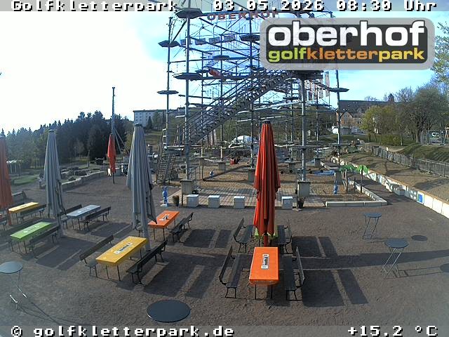 Archiv Foto Webcam Golfkletterpark Oberhof - AdventureGolf und Kletterpark
