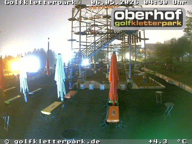 Archiv Foto Webcam Golfkletterpark Oberhof - AdventureGolf und Kletterpark