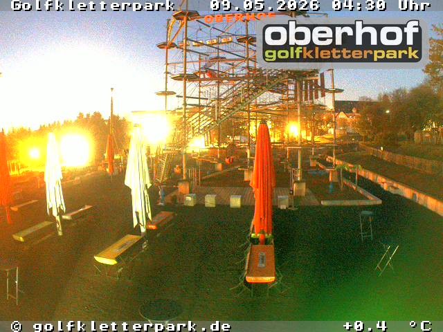 Archiv Foto Webcam Golfkletterpark Oberhof - AdventureGolf und Kletterpark
