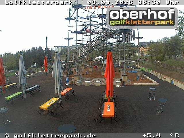 Archiv Foto Webcam Golfkletterpark Oberhof - AdventureGolf und Kletterpark