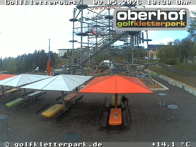 Archiv Foto Webcam Golfkletterpark Oberhof - AdventureGolf und Kletterpark