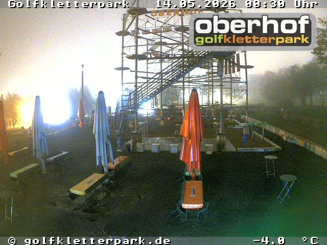 Archiv Foto Webcam Golfkletterpark Oberhof - AdventureGolf und Kletterpark