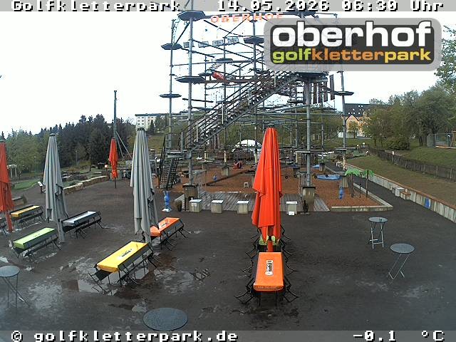Archiv Foto Webcam Golfkletterpark Oberhof - AdventureGolf und Kletterpark
