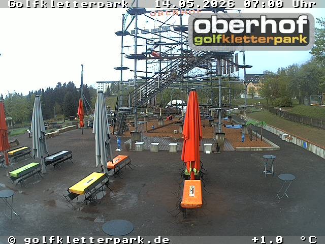 Archiv Foto Webcam Golfkletterpark Oberhof - AdventureGolf und Kletterpark