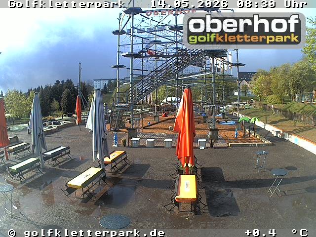 Archiv Foto Webcam Golfkletterpark Oberhof - AdventureGolf und Kletterpark