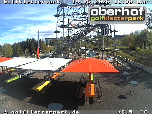 Archiv Foto Webcam Golfkletterpark Oberhof - AdventureGolf und Kletterpark