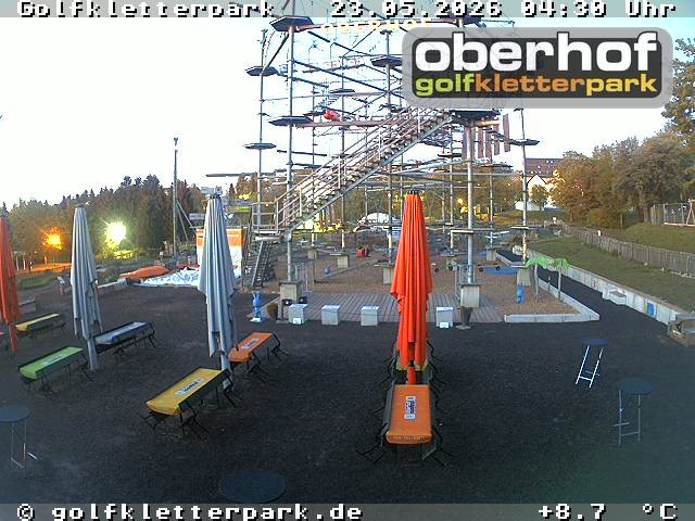 Archiv Foto Webcam Golfkletterpark Oberhof - AdventureGolf und Kletterpark