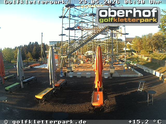 Archiv Foto Webcam Golfkletterpark Oberhof - AdventureGolf und Kletterpark