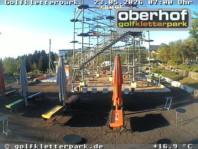 Archiv Foto Webcam Golfkletterpark Oberhof - AdventureGolf und Kletterpark
