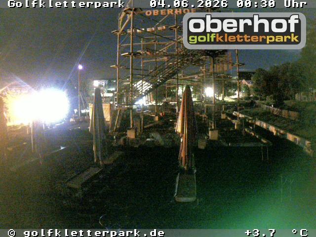 Archiv Foto Webcam Golfkletterpark Oberhof - AdventureGolf und Kletterpark