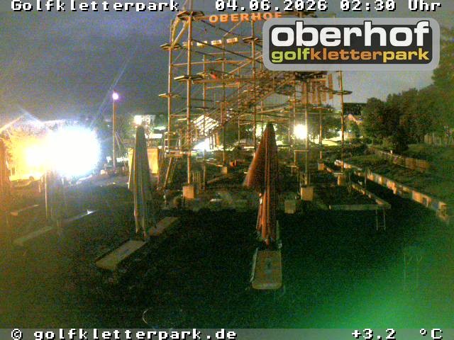 Archiv Foto Webcam Golfkletterpark Oberhof - AdventureGolf und Kletterpark