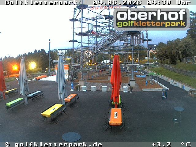 Archiv Foto Webcam Golfkletterpark Oberhof - AdventureGolf und Kletterpark