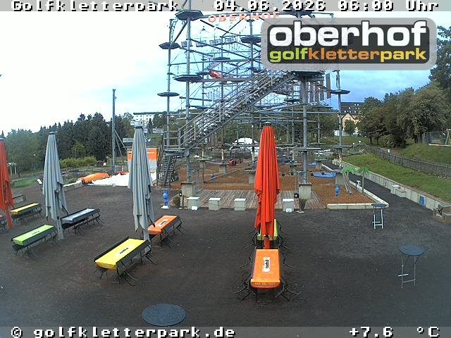 Archiv Foto Webcam Golfkletterpark Oberhof - AdventureGolf und Kletterpark