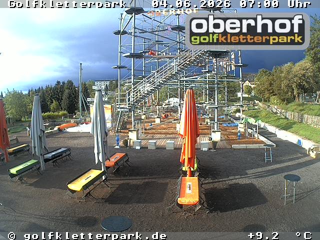 Archiv Foto Webcam Golfkletterpark Oberhof - AdventureGolf und Kletterpark