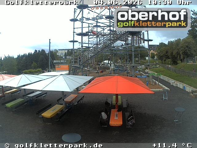 Archiv Foto Webcam Golfkletterpark Oberhof - AdventureGolf und Kletterpark