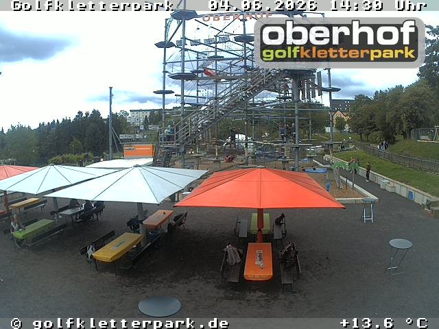 Archiv Foto Webcam Golfkletterpark Oberhof - AdventureGolf und Kletterpark