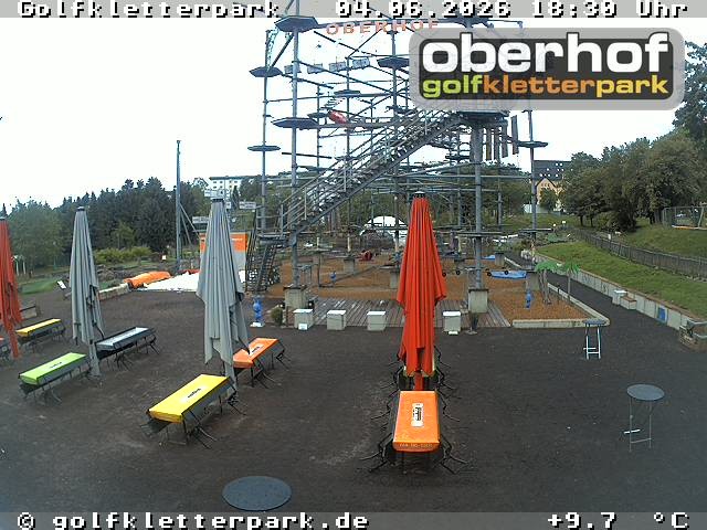 Archiv Foto Webcam Golfkletterpark Oberhof - AdventureGolf und Kletterpark