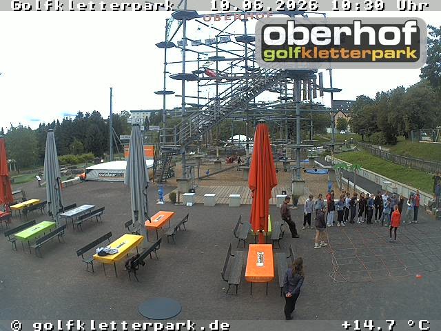 Archiv Foto Webcam Golfkletterpark Oberhof - AdventureGolf und Kletterpark