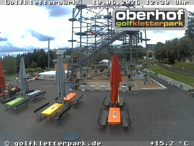 Archiv Foto Webcam Golfkletterpark Oberhof - AdventureGolf und Kletterpark