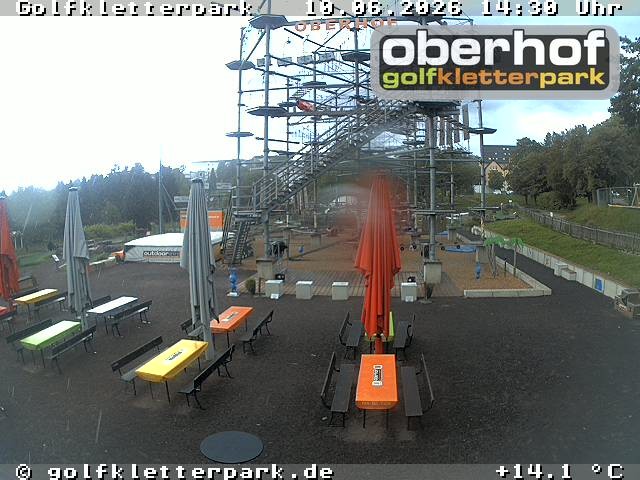 Archiv Foto Webcam Golfkletterpark Oberhof - AdventureGolf und Kletterpark