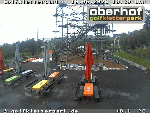 Archiv Foto Webcam Golfkletterpark Oberhof - AdventureGolf und Kletterpark