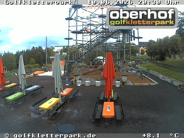 Archiv Foto Webcam Golfkletterpark Oberhof - AdventureGolf und Kletterpark