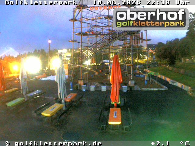 Archiv Foto Webcam Golfkletterpark Oberhof - AdventureGolf und Kletterpark