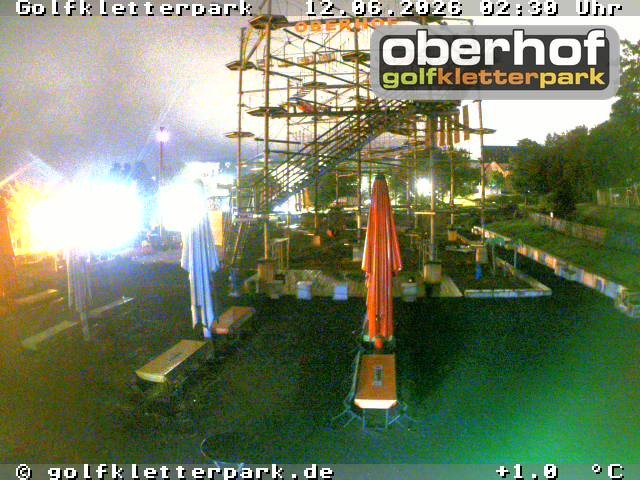 Archiv Foto Webcam Golfkletterpark Oberhof - AdventureGolf und Kletterpark