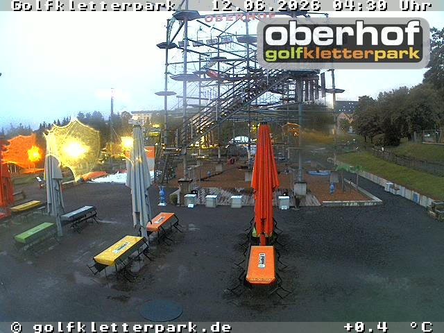 Archiv Foto Webcam Golfkletterpark Oberhof - AdventureGolf und Kletterpark