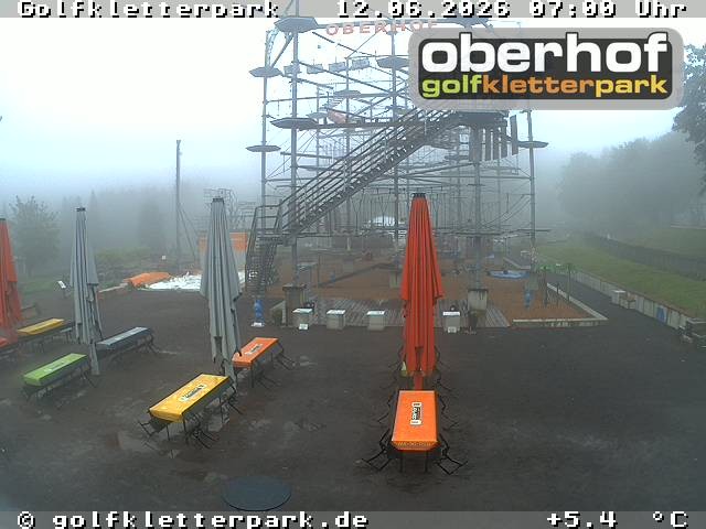Archiv Foto Webcam Golfkletterpark Oberhof - AdventureGolf und Kletterpark