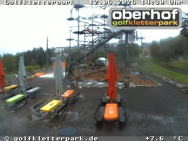 Archiv Foto Webcam Golfkletterpark Oberhof - AdventureGolf und Kletterpark
