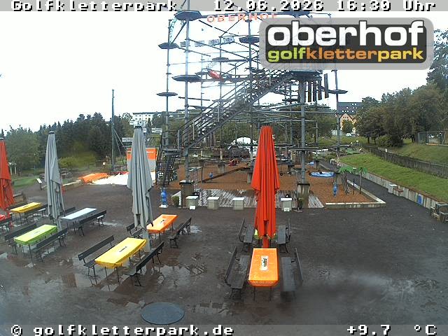 Archiv Foto Webcam Golfkletterpark Oberhof - AdventureGolf und Kletterpark