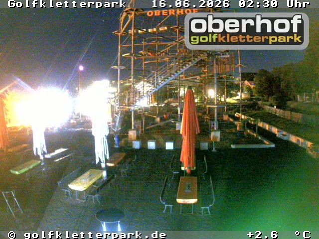 Archiv Foto Webcam Golfkletterpark Oberhof - AdventureGolf und Kletterpark