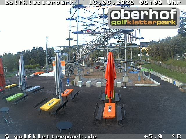 Archiv Foto Webcam Golfkletterpark Oberhof - AdventureGolf und Kletterpark