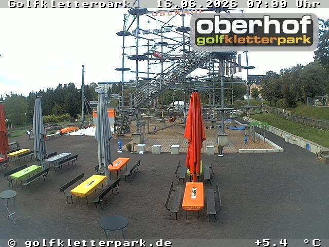 Archiv Foto Webcam Golfkletterpark Oberhof - AdventureGolf und Kletterpark