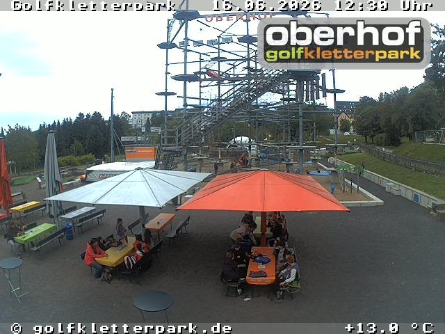 Archiv Foto Webcam Golfkletterpark Oberhof - AdventureGolf und Kletterpark