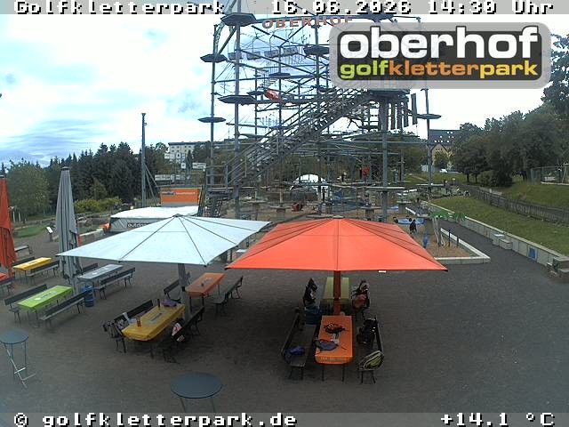Archiv Foto Webcam Golfkletterpark Oberhof - AdventureGolf und Kletterpark