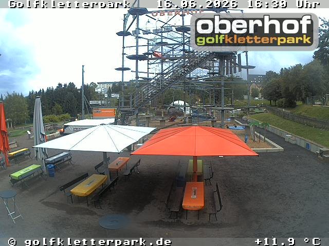 Archiv Foto Webcam Golfkletterpark Oberhof - AdventureGolf und Kletterpark
