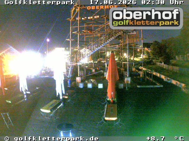 Archiv Foto Webcam Golfkletterpark Oberhof - AdventureGolf und Kletterpark