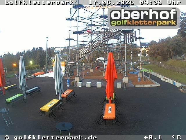 Archiv Foto Webcam Golfkletterpark Oberhof - AdventureGolf und Kletterpark