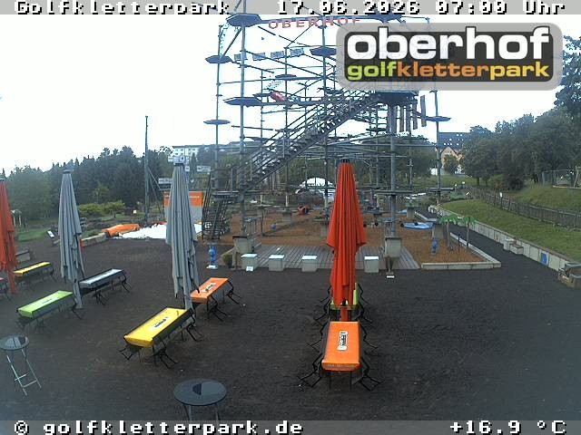 Archiv Foto Webcam Golfkletterpark Oberhof - AdventureGolf und Kletterpark