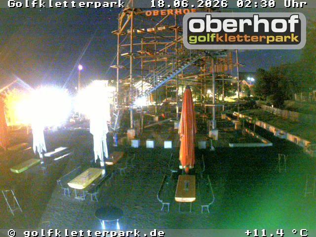 Archiv Foto Webcam Golfkletterpark Oberhof - AdventureGolf und Kletterpark