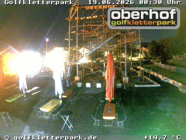 Archiv Foto Webcam Golfkletterpark Oberhof - AdventureGolf und Kletterpark