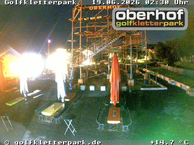 Archiv Foto Webcam Golfkletterpark Oberhof - AdventureGolf und Kletterpark