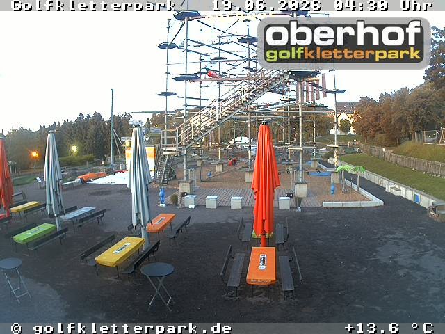 Archiv Foto Webcam Golfkletterpark Oberhof - AdventureGolf und Kletterpark